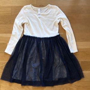 Harper canyon blue and gold tulle twirl dress size 7